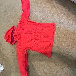 The North Face Orange Utility Jacket Lightweight Hooded